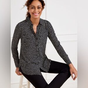 Tommy Hilfiger / Top Blouse Polka-Dot Shirt